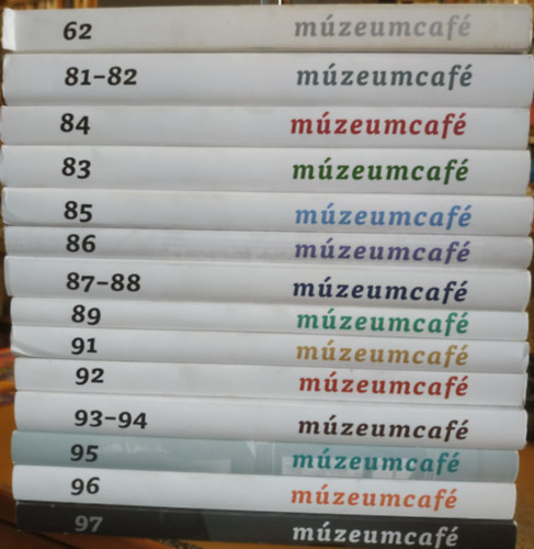 Grczi Emke  (fszerk.) - 14 db Mzeumcaf (Ktet vszmok a termklapon)