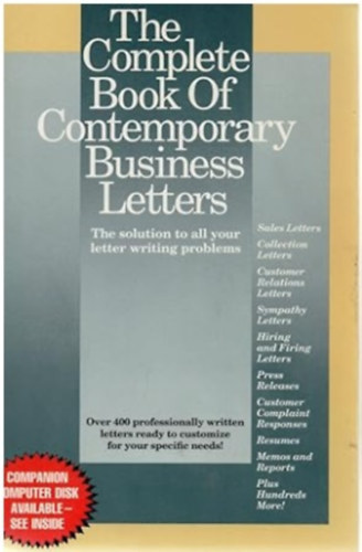 Stephen P. Elliott - The Complete Book of Contemporary Business Letters