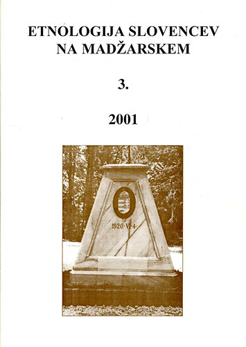 A magyarorszgi szlovnek nprajza 3. 2001