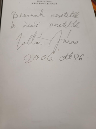 Dr. Zolt�n J�nos - A Piramis-legenda