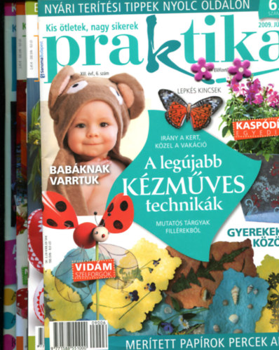 Nincs feltntetve - Praktika magazin - 4 db