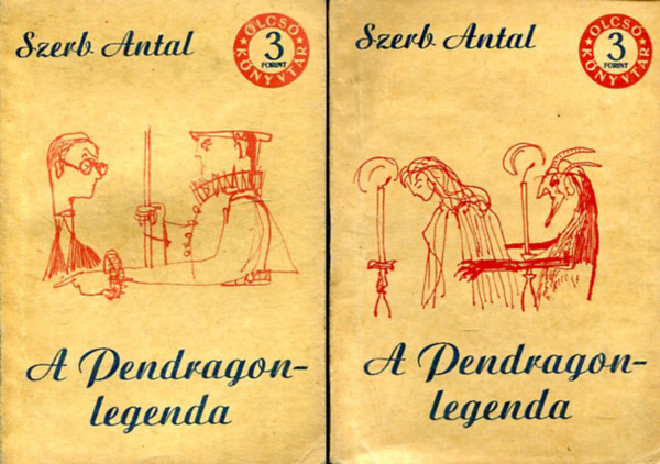 Szerb Antal - A Pendragon-legenda I-II (olcs knyvtr)