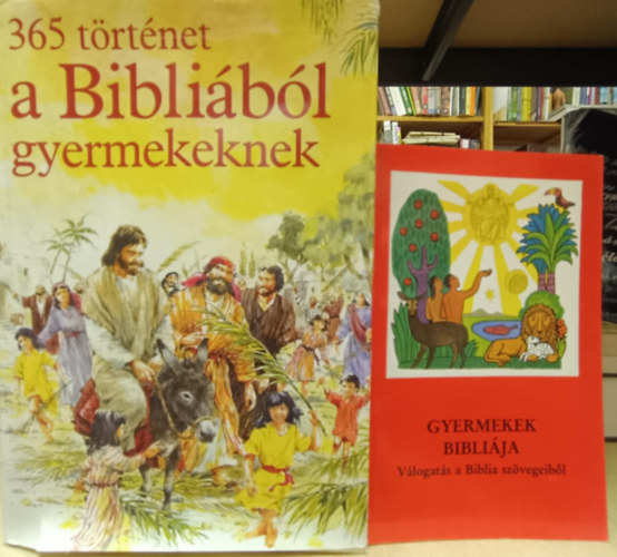 Gyermekek �s kereszt�nys�g tematikus k�nyvcsomag / Gyermekek bibli�ja, 365 t�t�net a bibli�b�l gyermekeknek