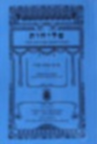 Szlichot - A bűnbánó imák