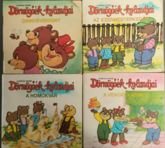 Gyrfs Endre - Drmgk kalandjai - (4db) - Az ezermesterkedk + Dinnyeverseny + A homokvr +  A vendgfogadk