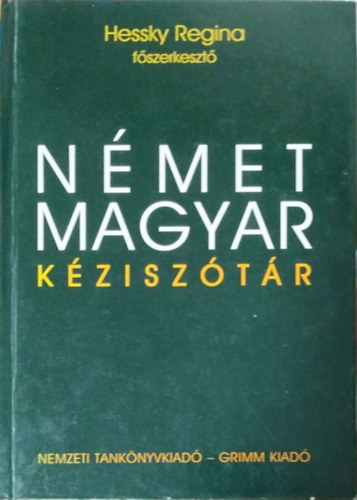 Német-magyar kéziszótár