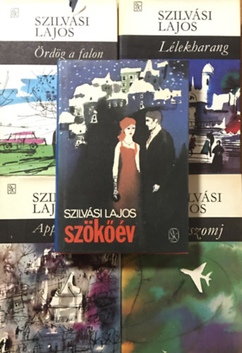 Szilv�si Lajos - Sz�k��v + Appassionata + L�gszomj + �rd�g a falon + L�lekharang (5 k�tet)