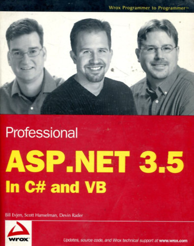 Scott Hanselman, Devin Rader Bill Evjen - Professional ASP.NET 3.5: In C# and VB
