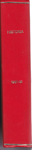 Hist�ria 1987-1991. 5 �vfolyam egybek�tve /1-6.sz�mok �vfolyamonk�nt/