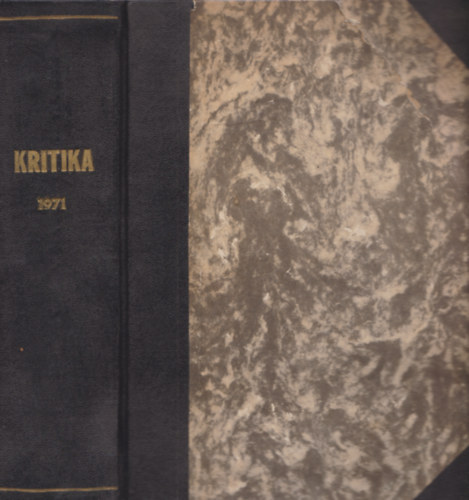 Diszegi ndrs  (szerk.), Wber Antal (szerk) lmsi Mikls (szerk.) - Kritika IX. vfolyam (1971) - 1-12.szm (egybektve)