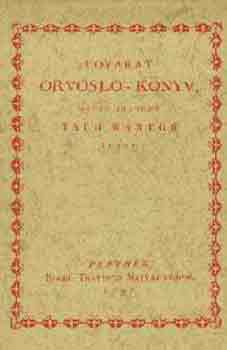 Tseh Mrton - Lovakat orvosl knyv (reprint)