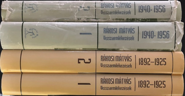 Rákosi Mátyás könyvcsomag (4 kötet)