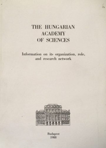 Tolnai Mrton - The Hungarian Academy of Sciences - Information on its organization, role, and research network