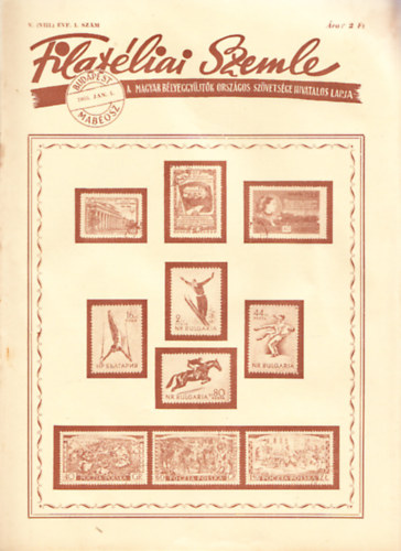 Filatliai szemle 1955/1-12. (teljes vfolyam, lapszmonknt)
