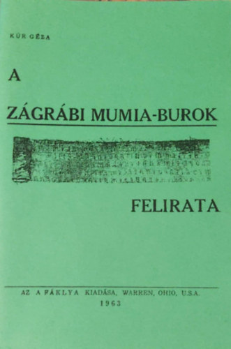 A zgrbi mumia-burok felirata