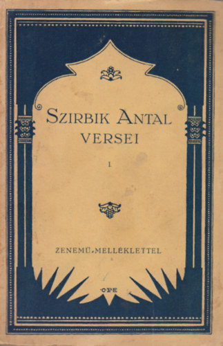 Szirbik Antal versei I.