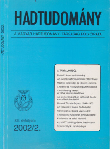 Hadtudom�ny 2002/2.
