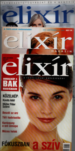 rokszllsi va - 3 db Elixr magazin: 2000/December, 2001/Szeptember, 2017/Janur.