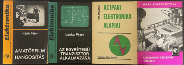 Elektronika könyvcsomag (4db kötet)