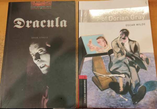 Bram Stoker, Oscar Wilde - 2 db Oxford Bookworms: Dracula + The Picture of Dorian Gray