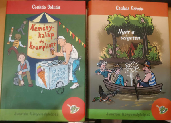 Csuk�s Istv�n - 2 db Csuk�s Istv�n: Kem�nykalap �s krumpliorr + Ny�r a szigeten