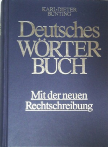 Karl-Dieter Bnting - Deutsches Wrterbuch