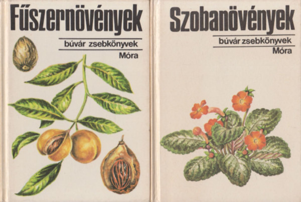 2 db k�tet a B�v�r Zsebk�nyvek sorozatb�l: F�szern�v�nyek + Szoban�v�nyek