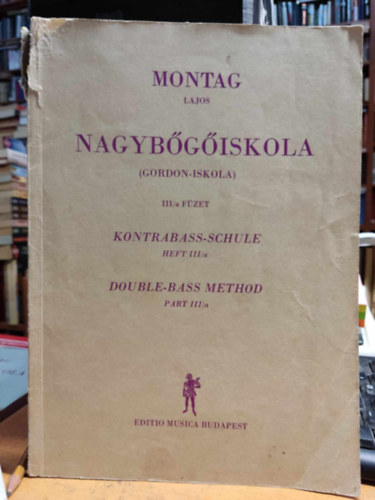 Montag Lajos - Nagybgiskola (Gordon-iskola) III./a fzet