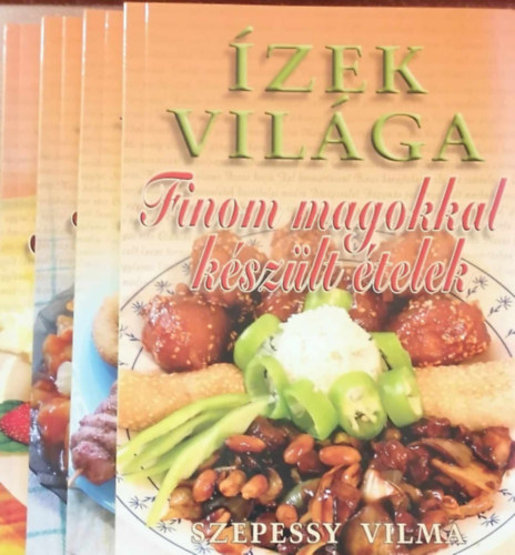 Szepessy Vilma - 4 db �zek vil�ga szak�csk�nyv