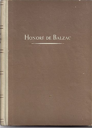 Honor� de Balzac - Vesz�lyes �r�ks�g