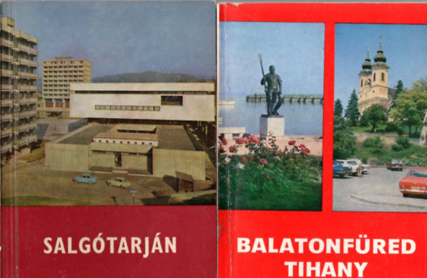 Dr. Dr. Belitzky Jnos, Vadas Andor, Molnr Imre Uzsoki Andrs - 4 db helytrtneti knyv: Balatonfred - Tihany + Salgtarjn + Szigetvr s krnyke + Ngrdi vrak