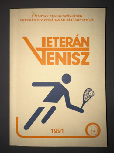 Kispéteri Péter Az MTSZ Veterán Bizottsága - Veterán Tenisz 1991 4.