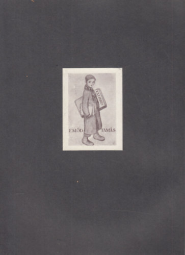 Ex Libris Emd Tams klt (eredeti nyomat)