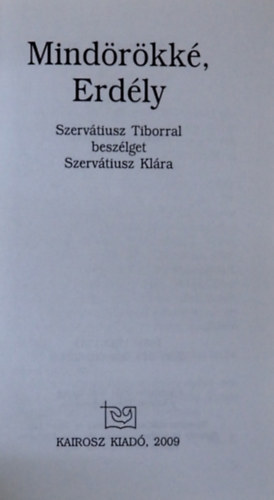 S - Szerv�tiusz Kl�ra