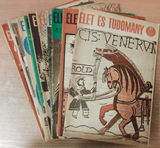 Fenyő Béla  (Szerk.) - Élet és Tudomány 1966-os évfolyam XXI. 11 db. szórványszám (3, 4, 6, 24, 34, 37, 41, 45, 47, 50, 51. szám)