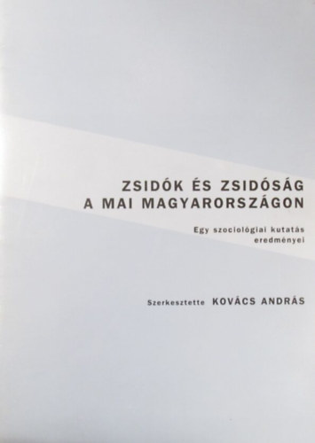 Zsid�k �s zsid�s�g a mai Magyarorsz�gon