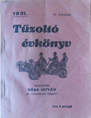 Dsa Istvn  (szerk.) - Tzolt vknyv 1931