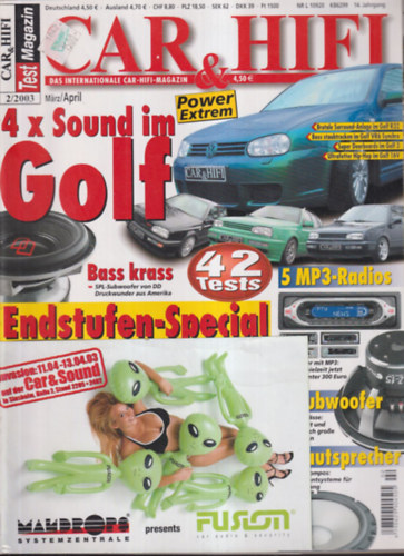 Car & Hifi Testmagazin 2003/2. (nmet nyelv)