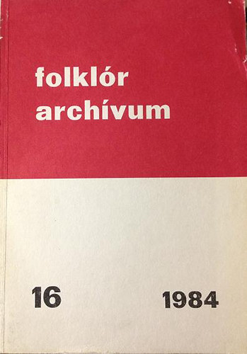 Hoppl Mihly - Folklr archvum 16.