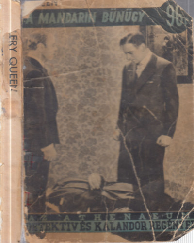 Ellery Queen - A mandarin-b�n�gy (Az Athenaeum detekt�v �s kalandor reg�nyei)- I. kiad�s
