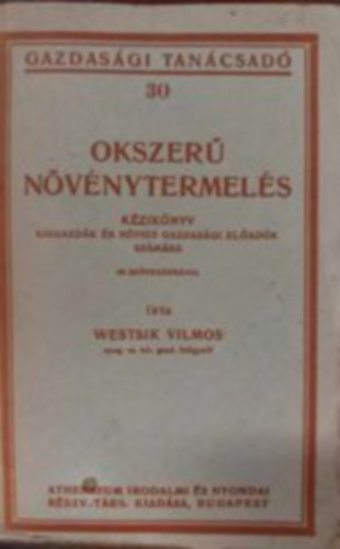 Westsik Vilmos - Okszer� n�v�nytermel�s