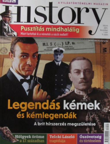 BBC History 2011. december I. vf. 9. szm