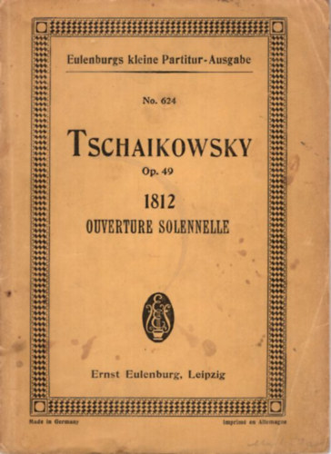 Tschaikowsky Op. 49,  1812 Ouverture solennelle