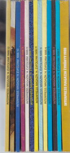 Interpress - Interpress Magazin  1988 (teljes vf.+vknyv)