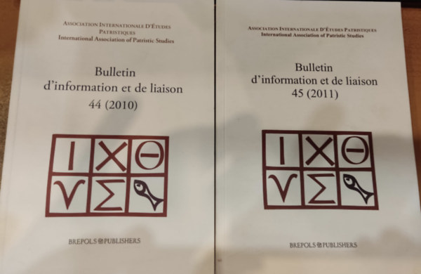 Brepols - 2 db Bulletin d'information et de liaison 44 + 45 (2010 - 2011)