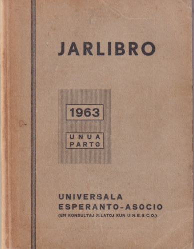 Jarlibro da la Universala Esperanto-Asocio 1963