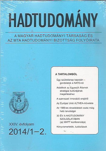 Hadtudomány 2014/1-2 (XXIV. évfolyam)