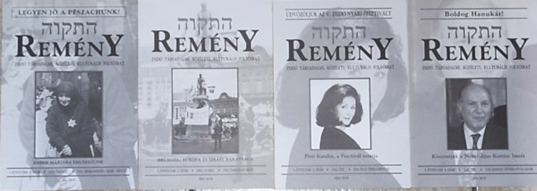 4db Remny-Zsid trsadalmi, kzleti, kulturlis folyirat - 2002/1; 2.; 3.; 4.