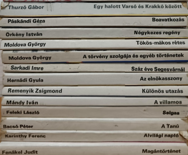 Bacs Pter, Ferenc Karinthy, Lengyel Jzsef Gbor Thurz - Rakta regnyek knyvcsomag