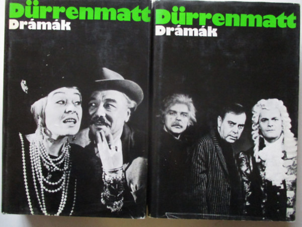 Borbás Mária Friedrich Dürrenmatt (szerk.), Nemes Nagy Ágnes (ford.) - Dürrenmatt Drámák 1-2 - Az újrakeresztelők, A vak, Angyal szállt le Babilonra, A nagy Romulus, Az öreg hölgy látogatása, Ötödik Frank